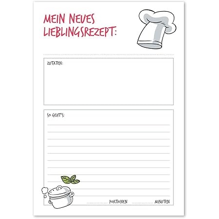 Vorlage Rezepte Selber Schreiben : 34 Kochbuch Rezeptbuch Ideen