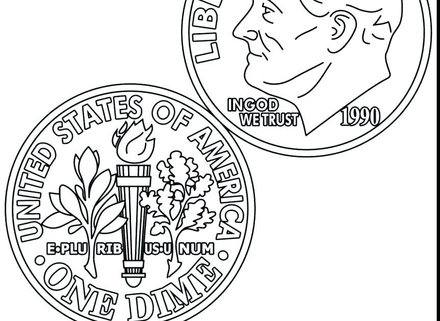 Dollar Money Coloring Pages - Goimages Connect