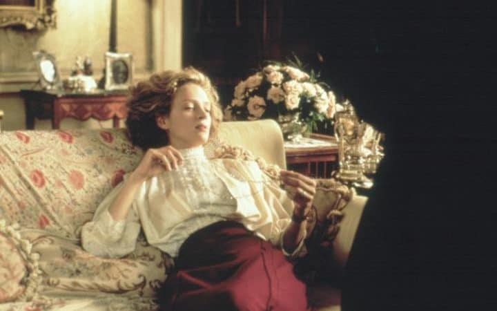 Woman in love: Uma Thurman in the 2000 film adaptation of The Golden Bowl by Henry James