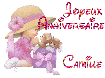 Joyeux anniversaire camille fille