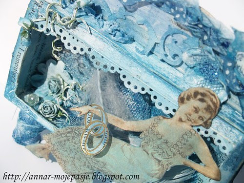 mixedmedia#19 _ Blue Shadowbox 1