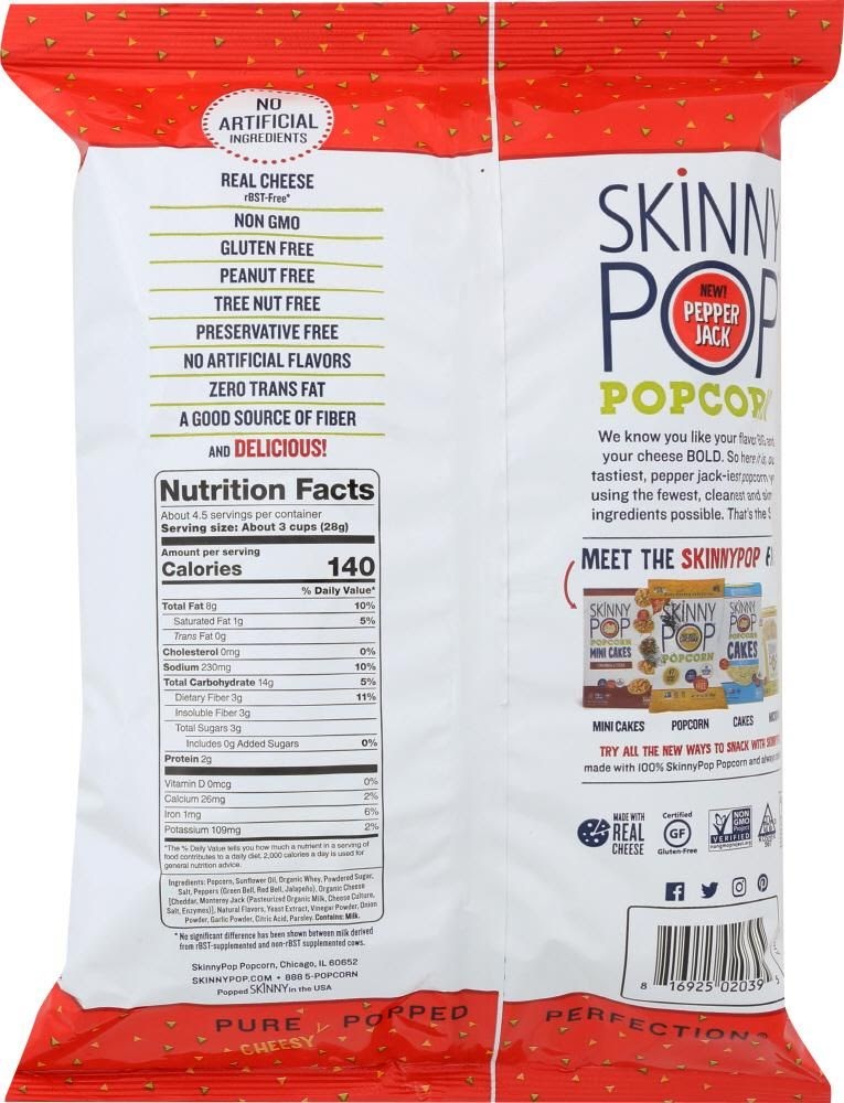 Skinnypop Mini Cakes Nutrition Facts knowconsciousness
