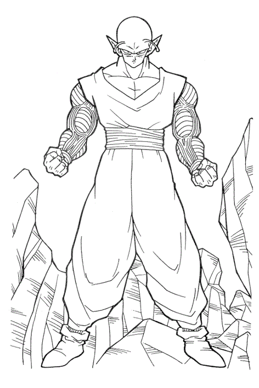 Dibujos De Dragon Ball Para Colorear - DIBUJOS DE DRAGON BALL Z