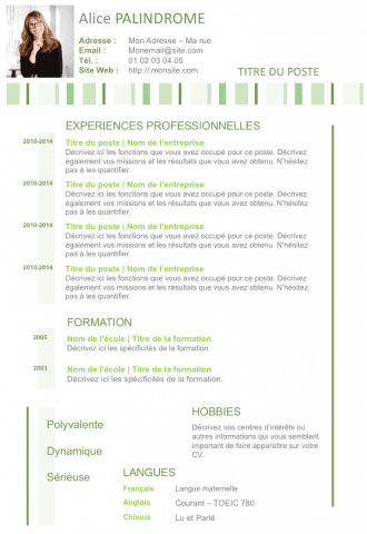 Exemple Hobbies Cv  David Peltz ejemplo de carta