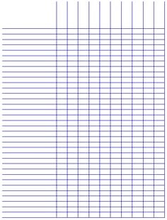 11x17 Graph Paper Template | HQ Printable Documents