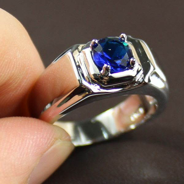 Popular Ring Design: 25 Best Neelam Stone Ring Design For Man