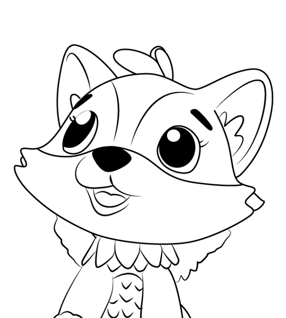 Hatchimal Coloring Sheet | Hakume Colors