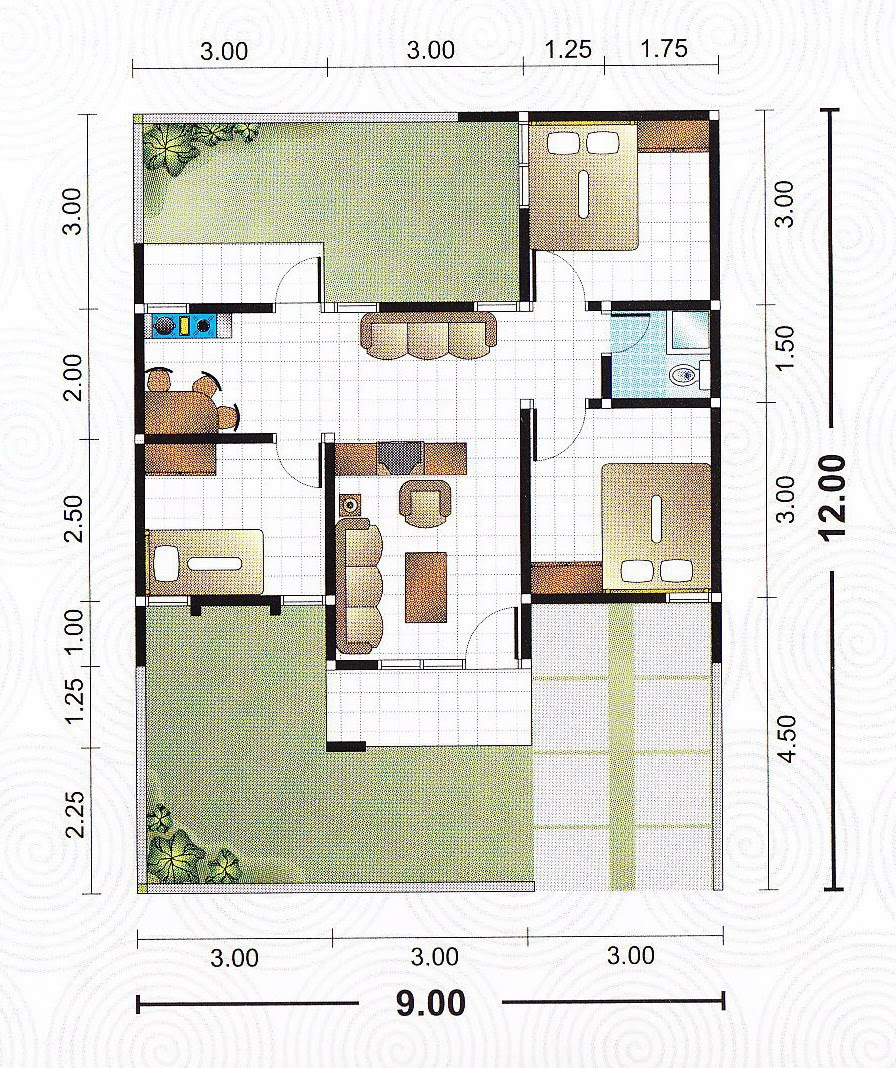 65 Desain Rumah Minimalis 9 X 12 Desain Rumah Minimalis Terbaru