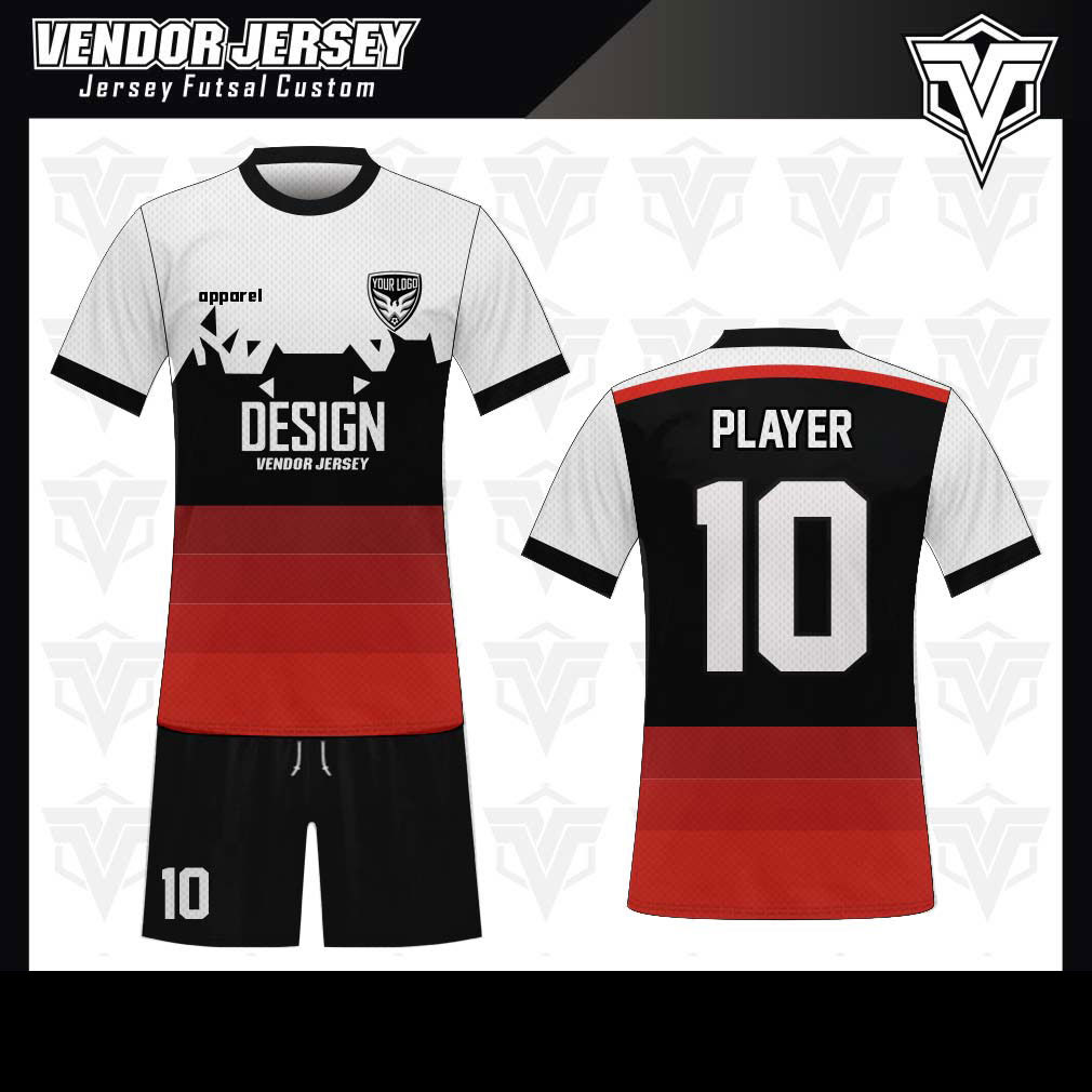 Download Desain Kaos Futsal Depan Belakang | Gejorasain