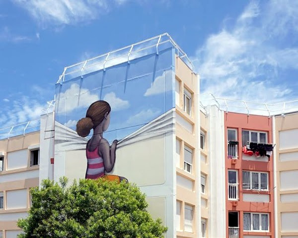 Amazing Huge Street Art on Building Walls (34)