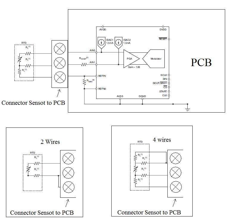 Pt100 3 Wire Rtd Wiring Diagram - Wiring Diagram