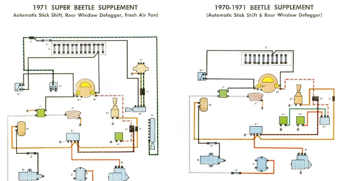 1971 Vw Bus Wiring Harness | schematic and wiring diagram