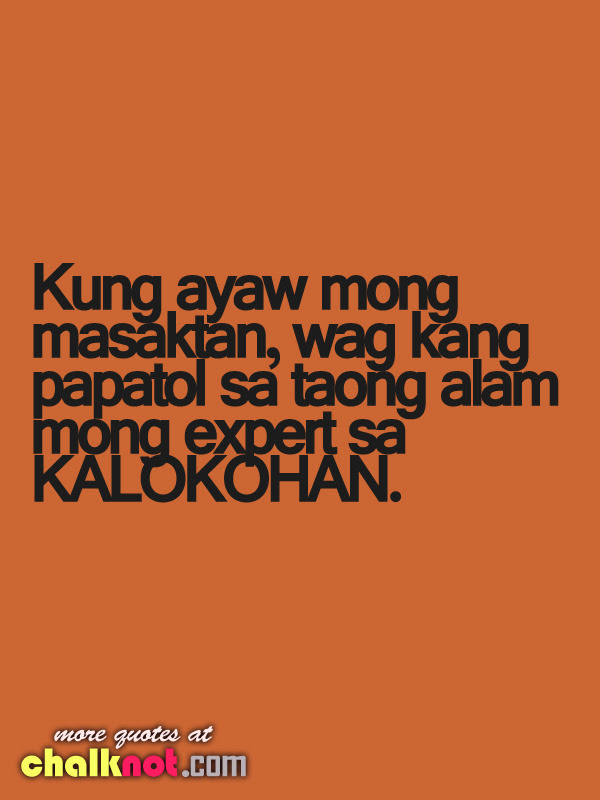 Tagalog Love Quotes: May 2013