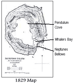 Map of Deception Island