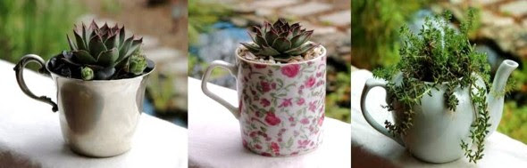Vasos de flores artesanais e criativos 010