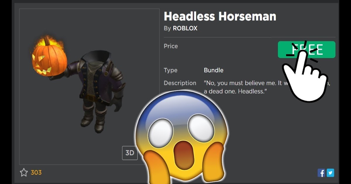 How To Get The Headless Head In Roblox 2018