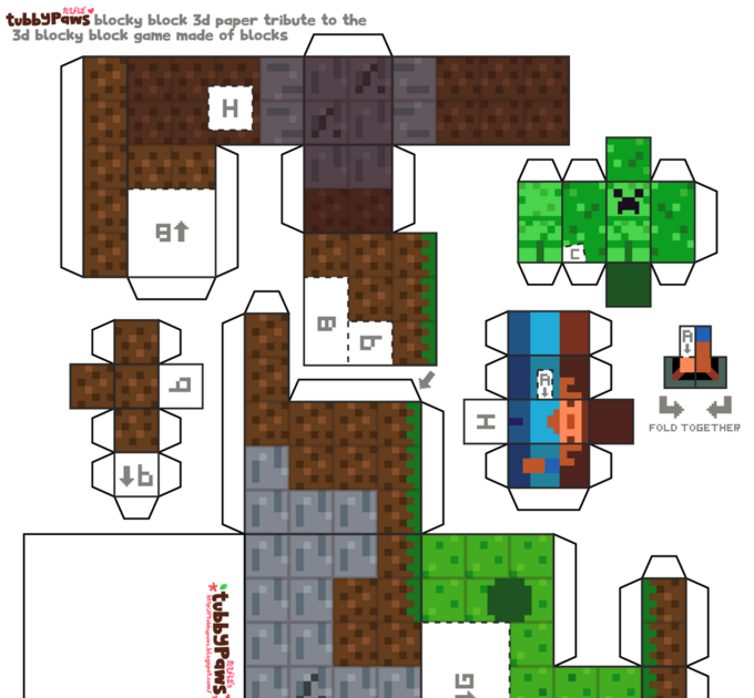 Minecraft Basteln Austrucken 37 Minecraft Bastelvorlagen Zum