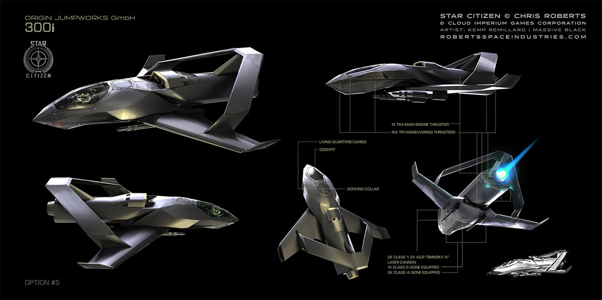 Concept Ships Star Citizen Craft Concepts By Kemp Remillard