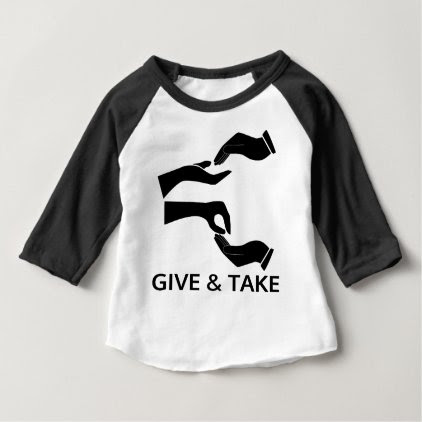 World for Give and Take Baby T-Shirt