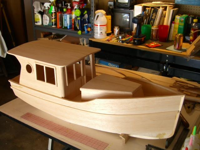 Simple wooden model boat plans