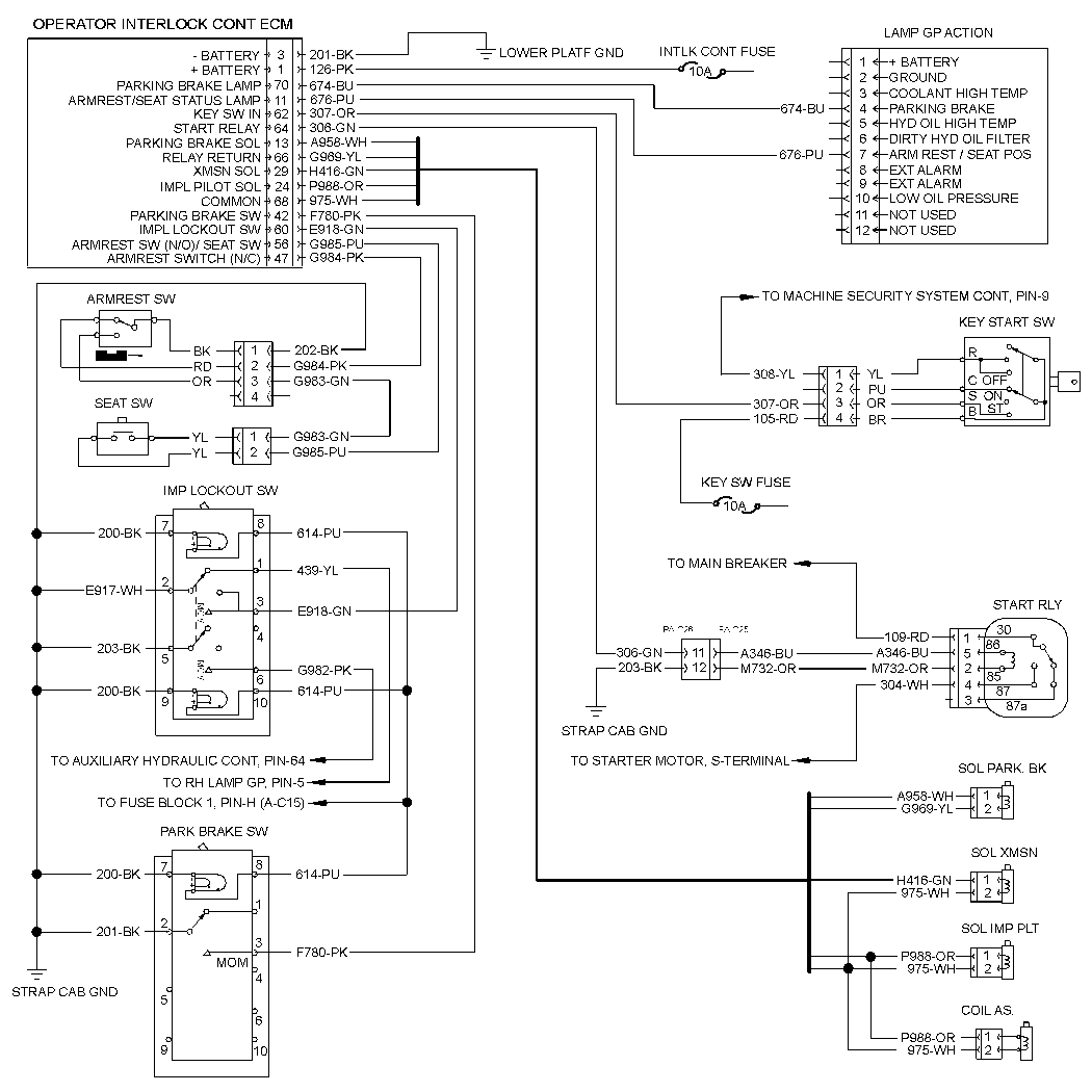 Cat 40 Pin Ecm Wiring Diagram