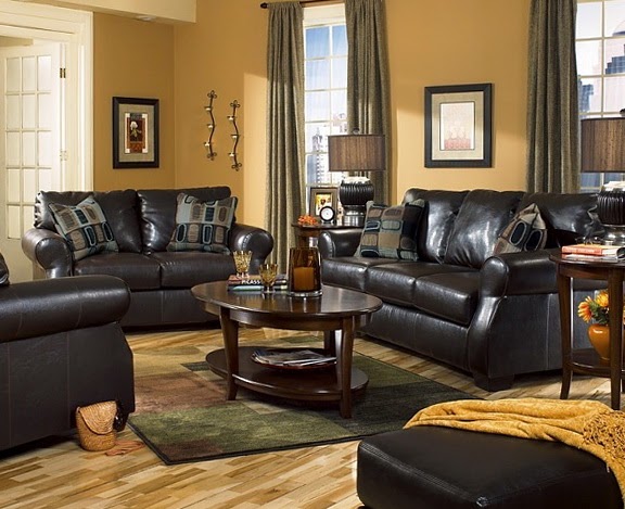 Living Room Ideas For Black Furniture : Black Living Room Ideas