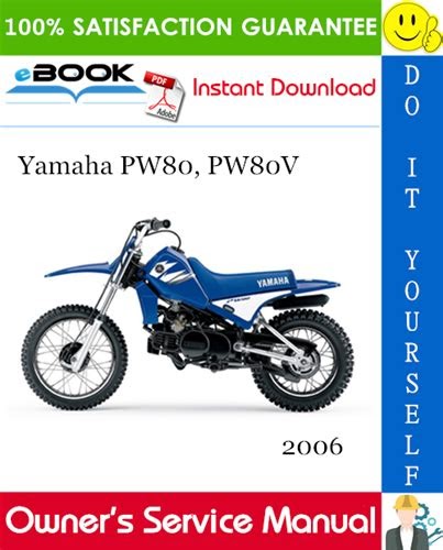 Download EPUB 2006 yamaha pw80 service repair manual motorcycle pdf