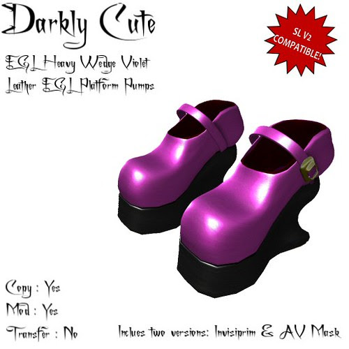 DC - Shoes - EGL Heavy Wedge Violet