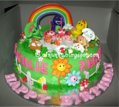 Barney Theme Birthday Cakemomizi Birthday Party Ideas