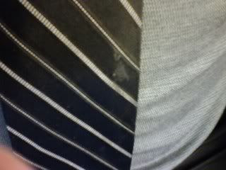Stain on my tie