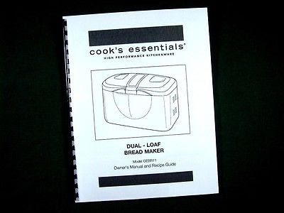 Toastmaster Bread Machine Recipes 1185 - Toastmaster Bread Machine