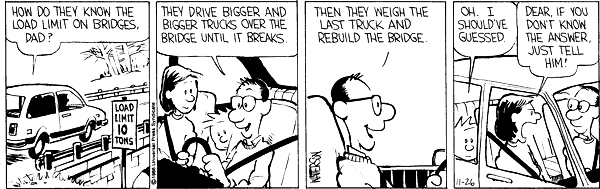 Calvin and Hobbes November 26, 1986