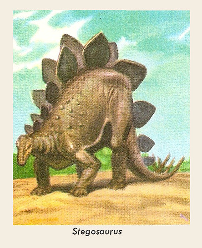 Golden Stegosaurus