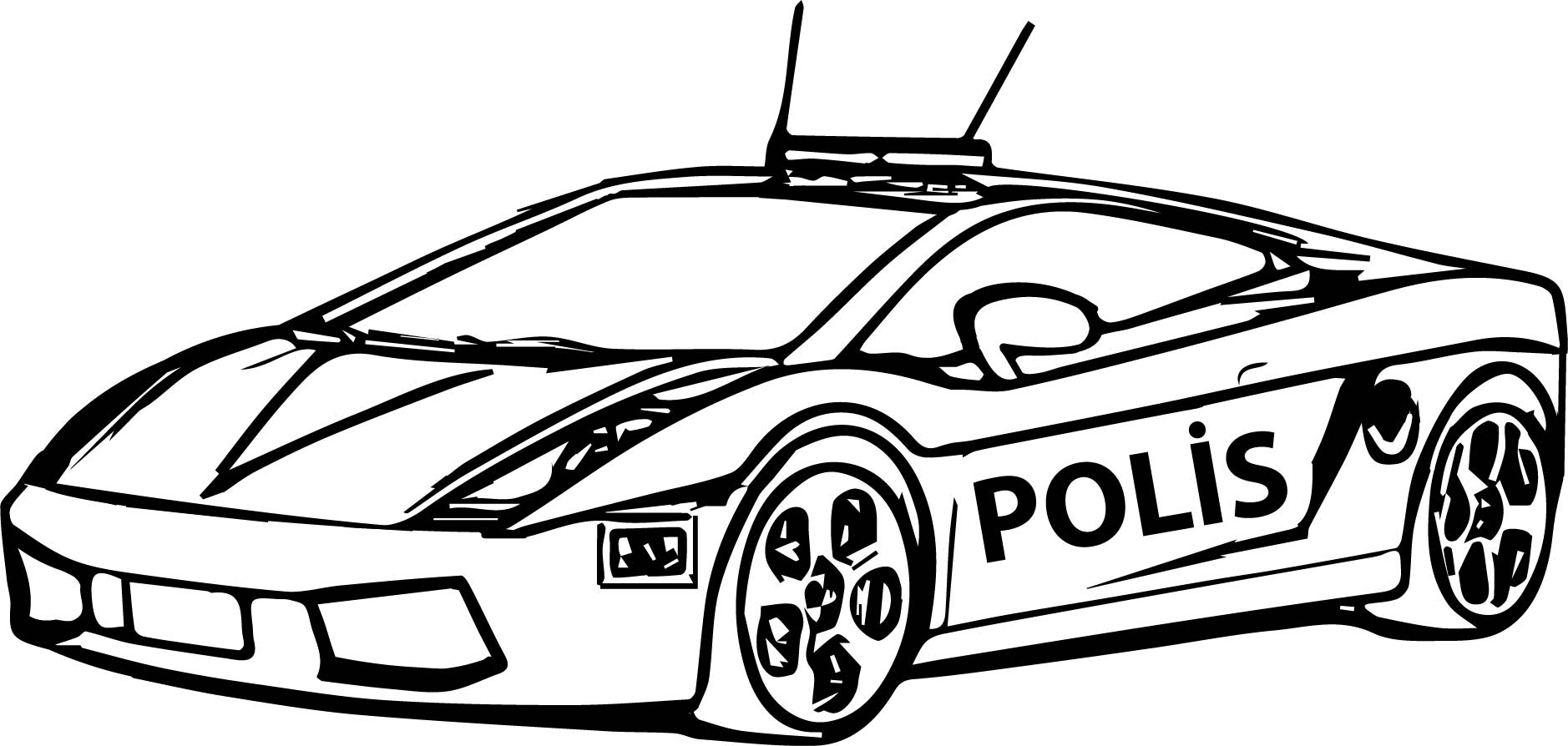Раскраски для мальчиков машины гоночные полицейские