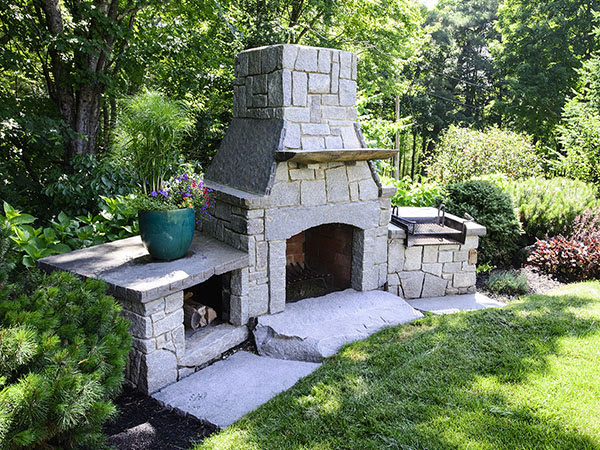 Outdoor Fire Pit Landscape Design - Mundo Anime