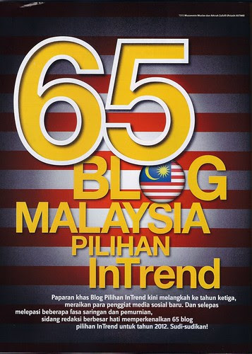 InTrend March 2012 - 65 Blog Malaysia Pilihan InTrend