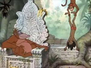 jungle book mowgli monkeys