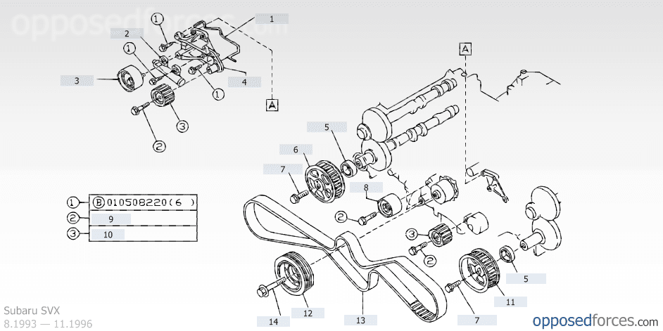 1992 Subaru Legacy Engine Diagram