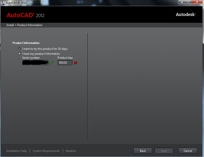 Autodesk AutoCad Architecture 2012 license