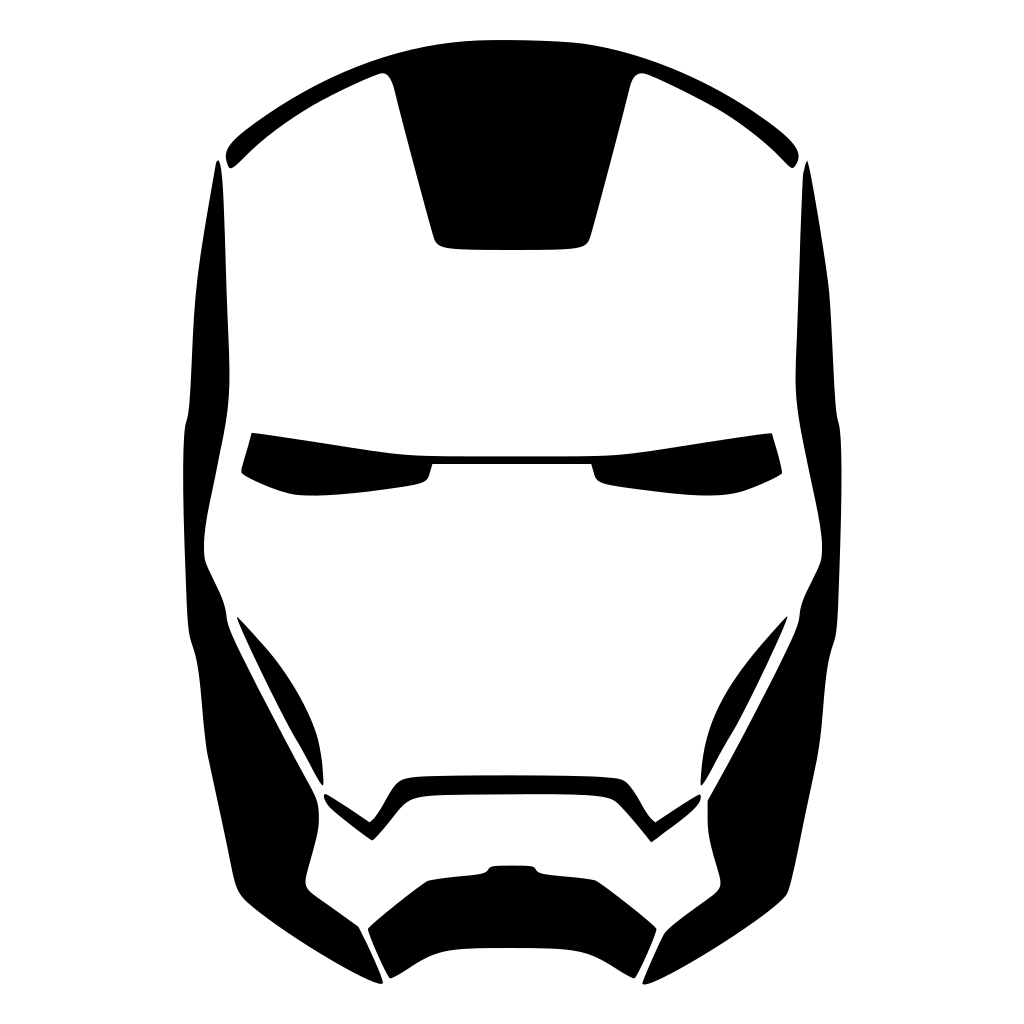 Transparent Iron Man Logo Vector - piaarizal