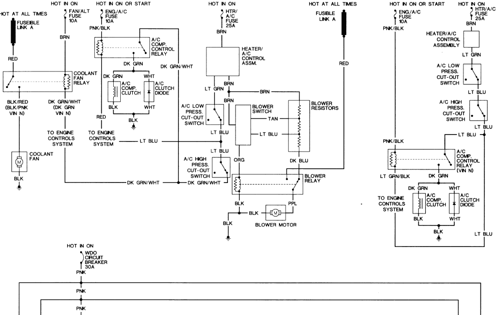[DIAGRAM] 1994 Cutlass Supreme Wiring Diagram