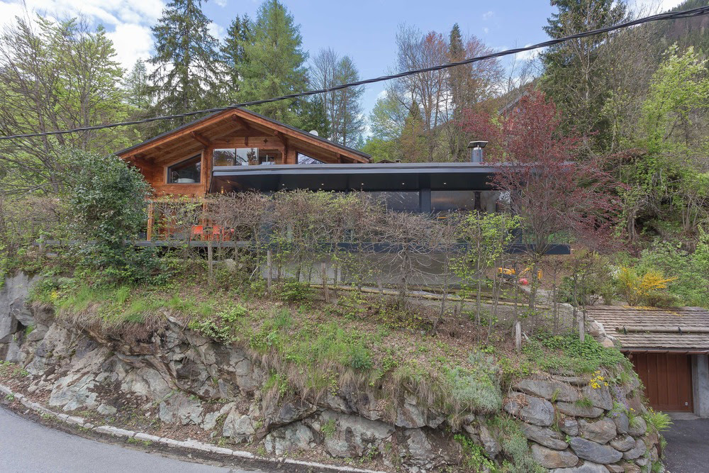 chevallier architectes chalet soleya coupeau les houches france designboom