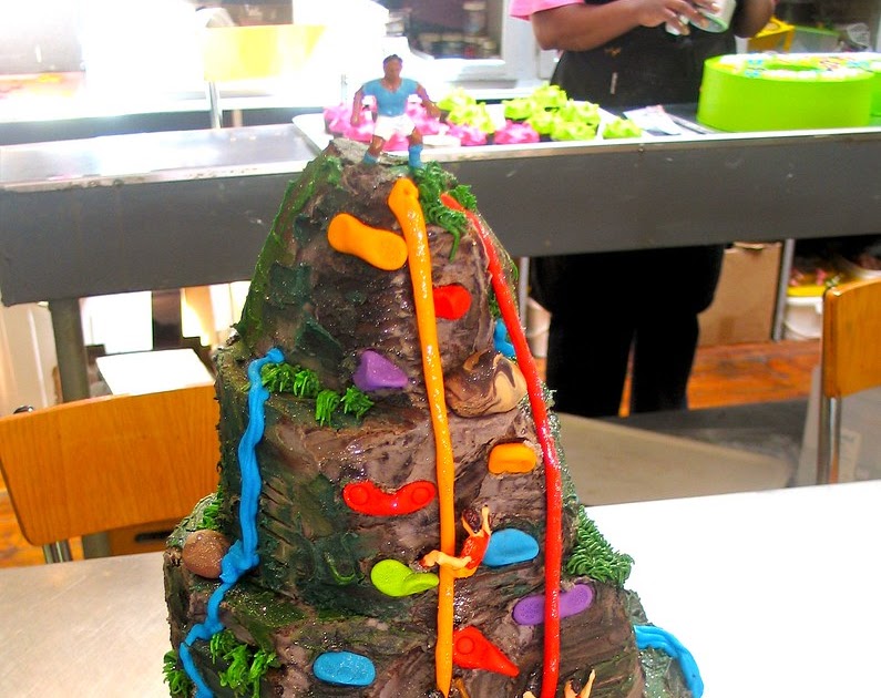 Mountain Shaped Cake - Mountain Birthday Cake - Daglish Willieret