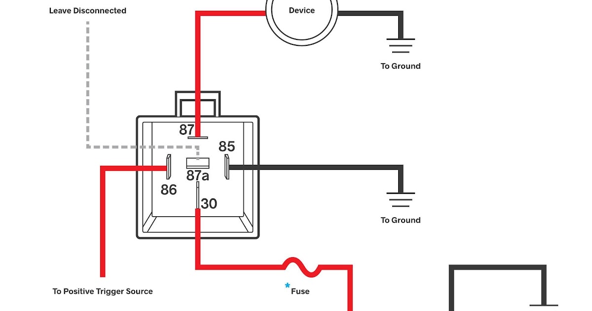 12v 40a 5 Pin Relay Gramwir