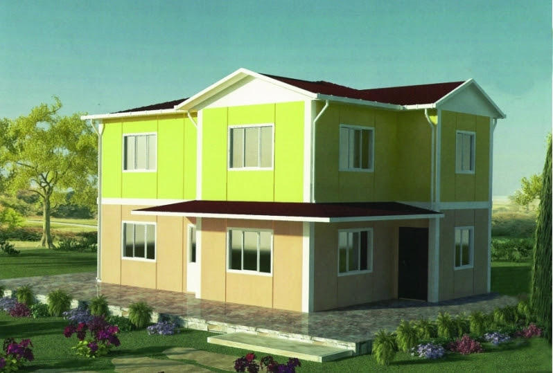 Çift Katlı Prefabrik ev modelleri Bandırma Prefabrik Konteyner