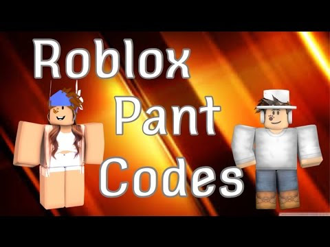 Cute Roblox Pants Codes