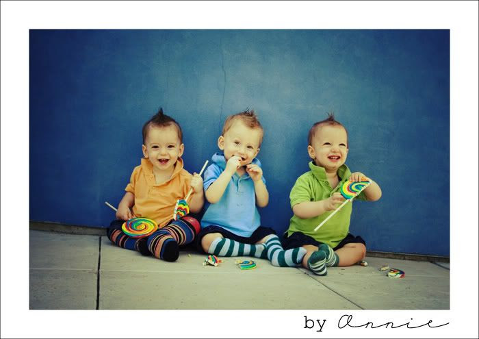 triplets lollipop