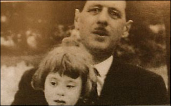 Charles de Gaulle with his daughter Anne, who had Down syndrome.