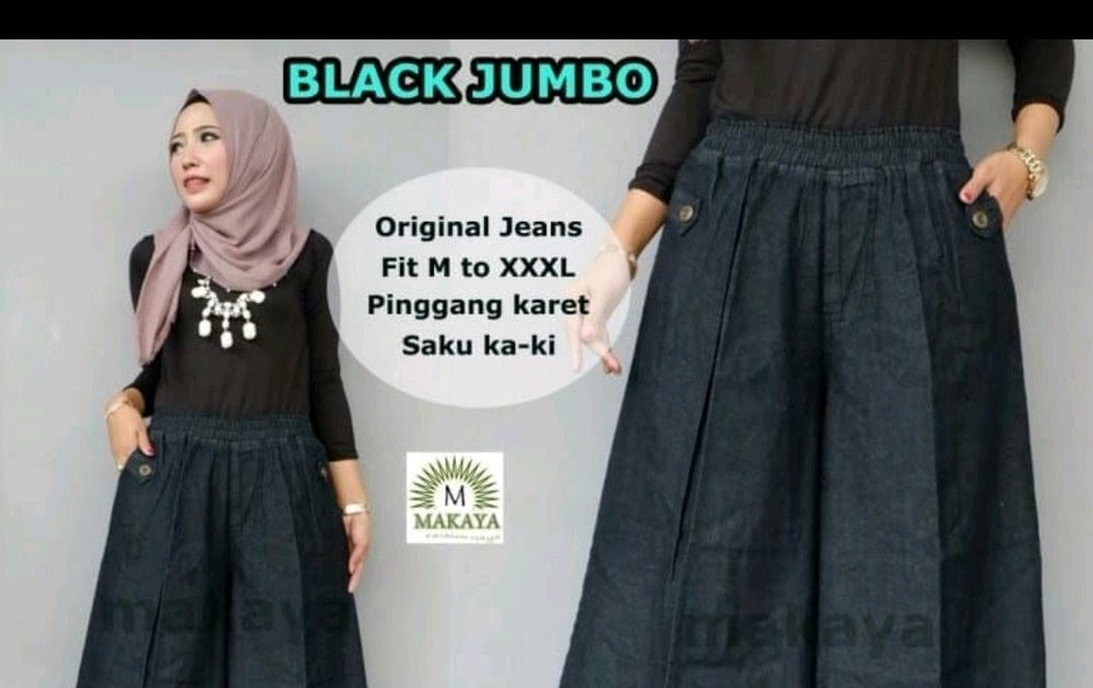  40  Inspirasi Celana  Jeans Wanita Jumbo Murah