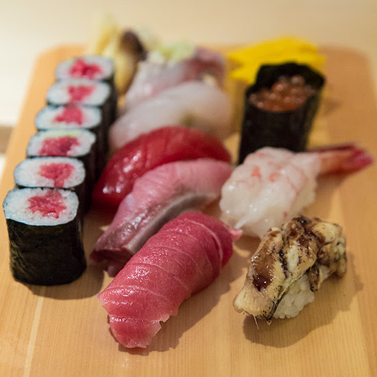 Nigiri Sushi Tokusen at Les Amis Group Aoki Japanese Restaurant